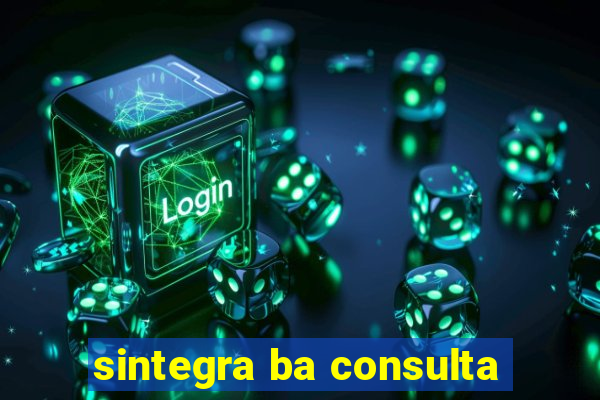 sintegra ba consulta